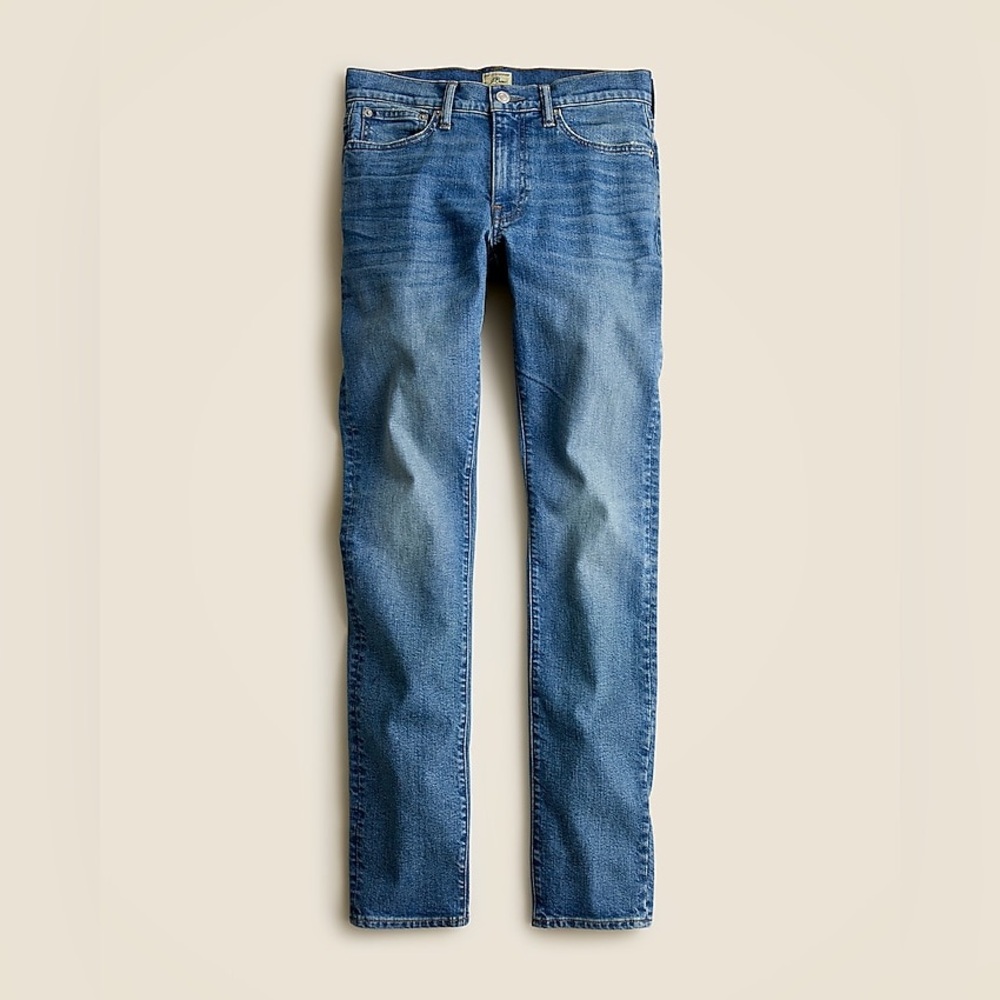 JCrew Skinny-fit stretch jean in three-year wash